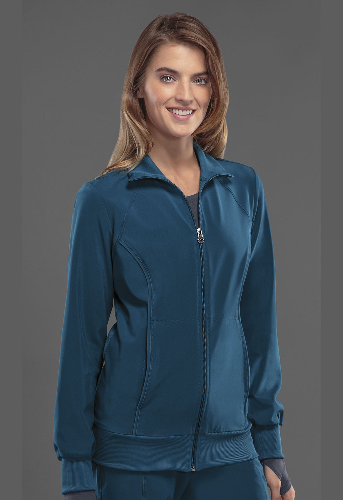 Cherokee Medical Uniforms - Women's Infinity Zip Front Warm-Up Jacket ...