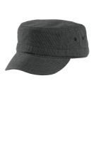 Houndstooth Hat - Black/Charcoal 